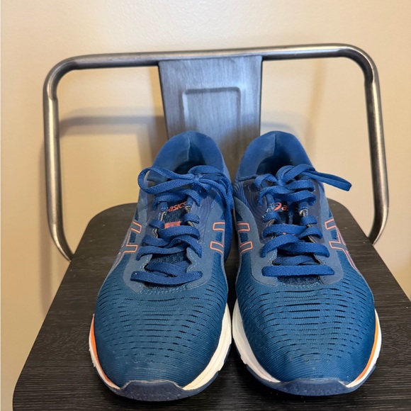 ASICS Gel Pulse 12 Running Shoes Blue Orange Women’s Size 8.5 Athletic Sneakers - Picture 2 of 13